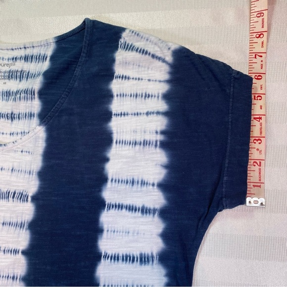 purejill Tie-Dyed Dolman Tee Sz XS Cotton - Picture 6 of 12